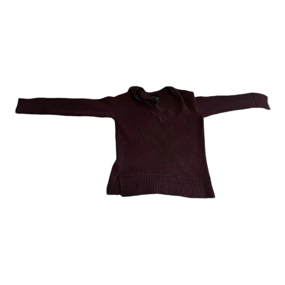 Cynthia Rowley Women's Purple Sweater with Side Slits Size S - Picture 3 of 12